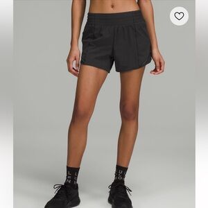 Lululemon Hotty Hot High Rise Lined Short 4”